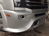 Volkswagen Crafter 2006-2016 гг. Накладка на передний бампер 2012↗ (Sport-3, под покраску) фото 3