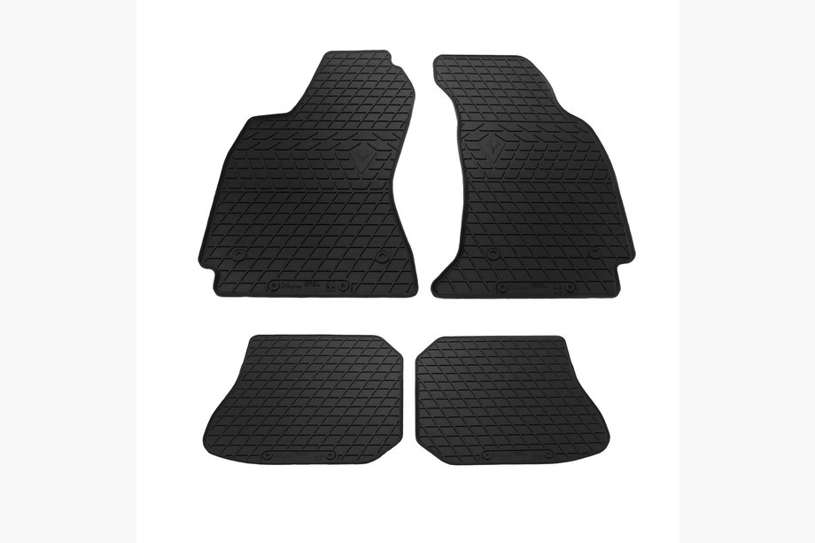 Audi A4 B5 1994–2001 гг. Резиновые коврики с бортиком (4 шт, Stingray) Image