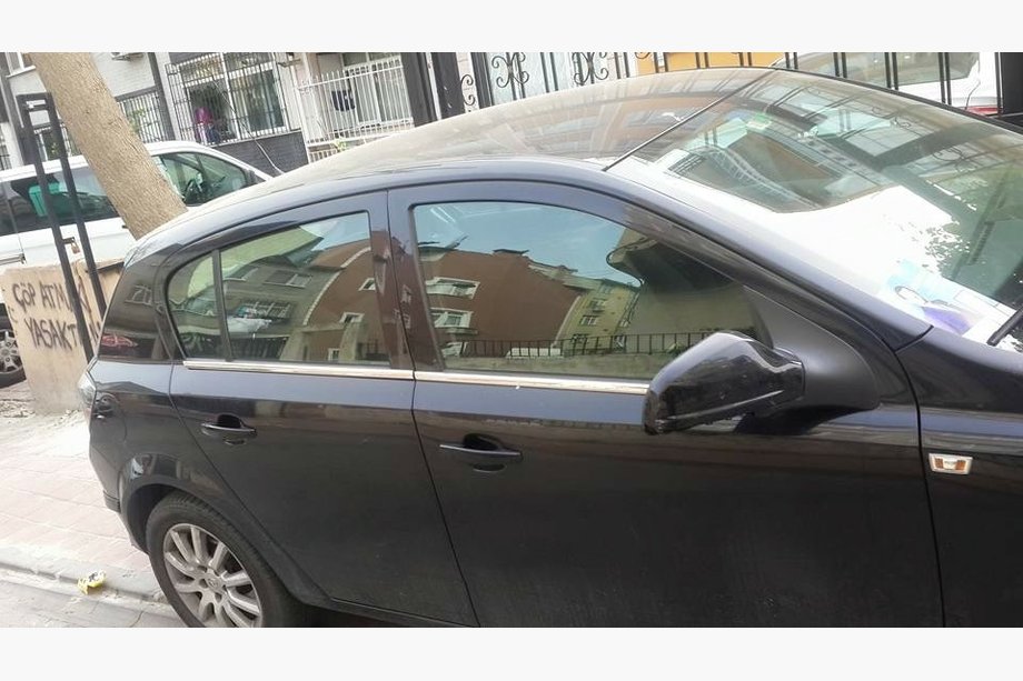 Opel Astra H 2004-2013 гг. Хромированные Окантовки Окон Нержавейка Седан, OmsaLine - Итальянская Нержавейка Фото 2