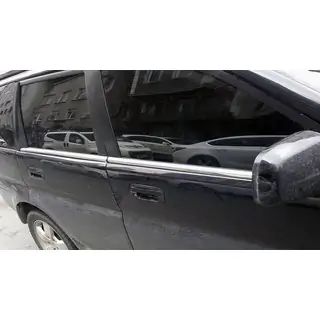 Молдинги стекол нержавейка (4 шт) Honda HR-V 1998-2006 гг. фото 1