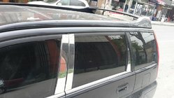 Honda HR-V 1998-2006 гг. Накладки на дверные стойки из нержавеющей стали фото 4