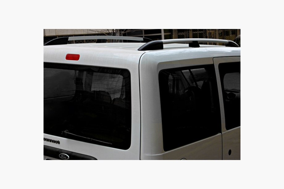 Ford Connect 2006–2009 гг. (Skyline) Хромированные Рейлинги (Пластиковая Нога) Image