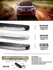Toyota Hilux 2015- гг. Боковые Подножки BlackLine (2 шт., Алюминий) фото 5