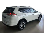 Nissan X-trail T32/Rogue 2014-2021 гг. Ветровики с хромированным молдингом (4 шт, AVTM) фото 1