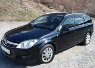 Opel Astra H 2004-2013 гг. Ветровики WG (4 шт, HIC) фото 9