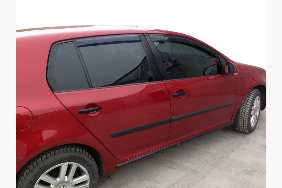 Volkswagen Golf 4 1997-2006 гг. Ветровики HB (4 шт, Cobra) Image