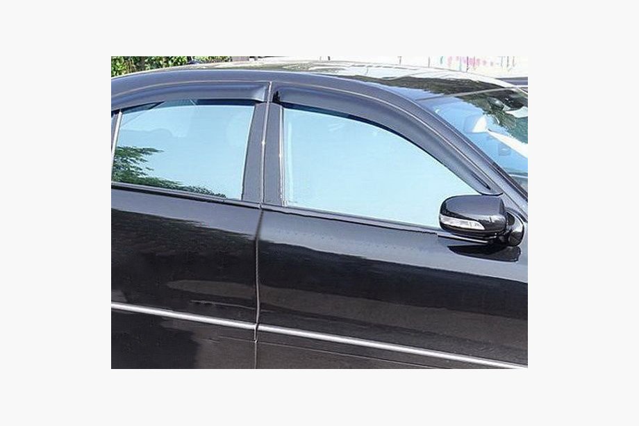 Mercedes E-сlass W211 2002-2009 гг. Ветровики SD (4 шт, Cobra) Image