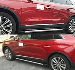 Lincoln MKX 2015- гг. Боковые Подножки OEM V1 (2 шт) фото 1