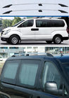 Hyundai H300, H1, Starex 2008-2020 гг. Хромированные рейлинги Пластиковые ножки фото 1