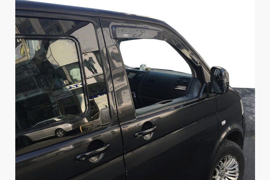 Volkswagen T5 Multivan 2003–2010 гг. Ветровики (2 шт, Perflex Standart) Image