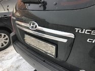 Hyundai Tucson JM 2004- гг. Накладка над номером (пластик) фото 2