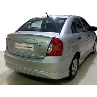 Задняя нижняя накладка (грунт под покраску) Hyundai Accent 2006-2010 гг.