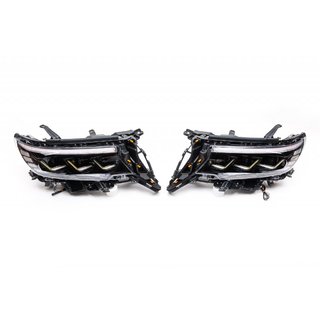 Передние Фары Lexus-Design-3-LED V1 (2017+, Комплект 2 шт) Toyota Land Cruiser Prado 150 2009-2023 гг. фото 1