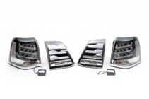 Toyota Land Cruiser 200 2007-2021 гг. Задние Фонари 2007-2015 (BlackEdition) фото 4