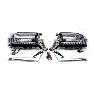 Передние Фары 2016+ (Bugatti) Toyota Land Cruiser 200 2007-2021 гг. фото 2