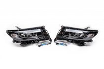 Toyota Land Cruiser Prado 150 2009-2023 гг. Передние фары LED (2017+, Комплект 2 шт) фото 1