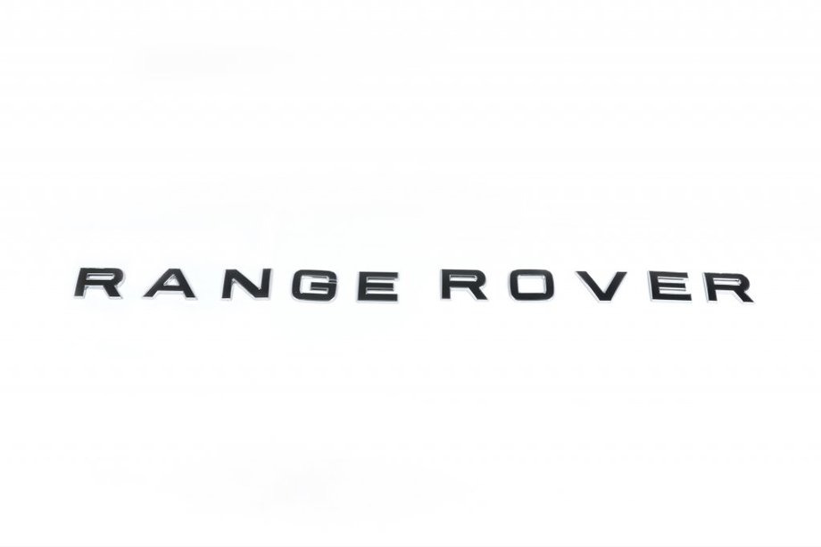 LandRover Range Rover Надпись Черный Глянец (Тип-2) Image