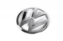 Volkswagen Tiguan 2007-2016 гг. Передний эмблема 2012-2015 (верхняя часть, Оригинал) фото 1