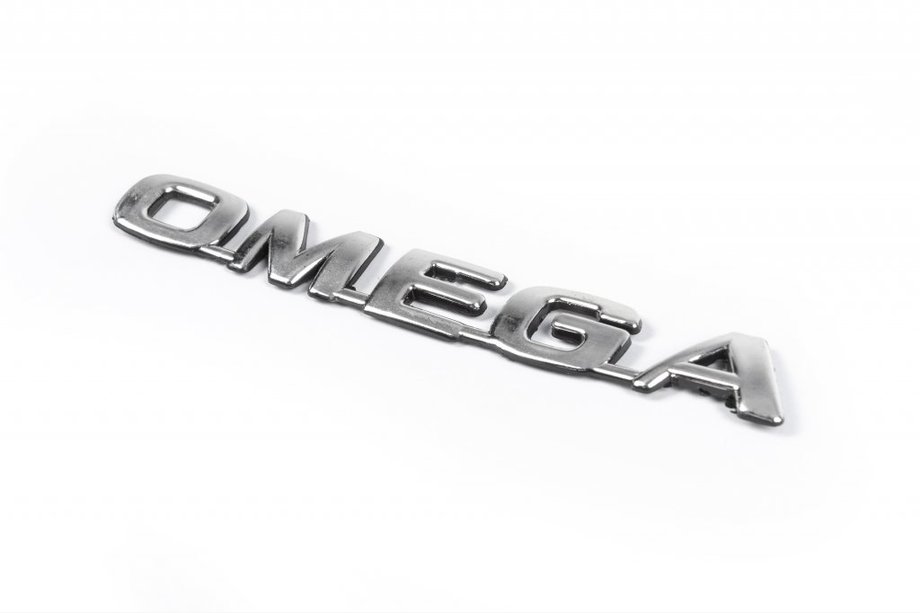 Opel Omega B 1994-2003 гг. Надпись Omega 135мм x 18мм Image
