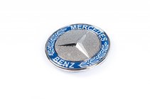 Mercedes Viano 2004-2014 гг. Эмблема Mercedes на капот (80мм диаметр) фото 1