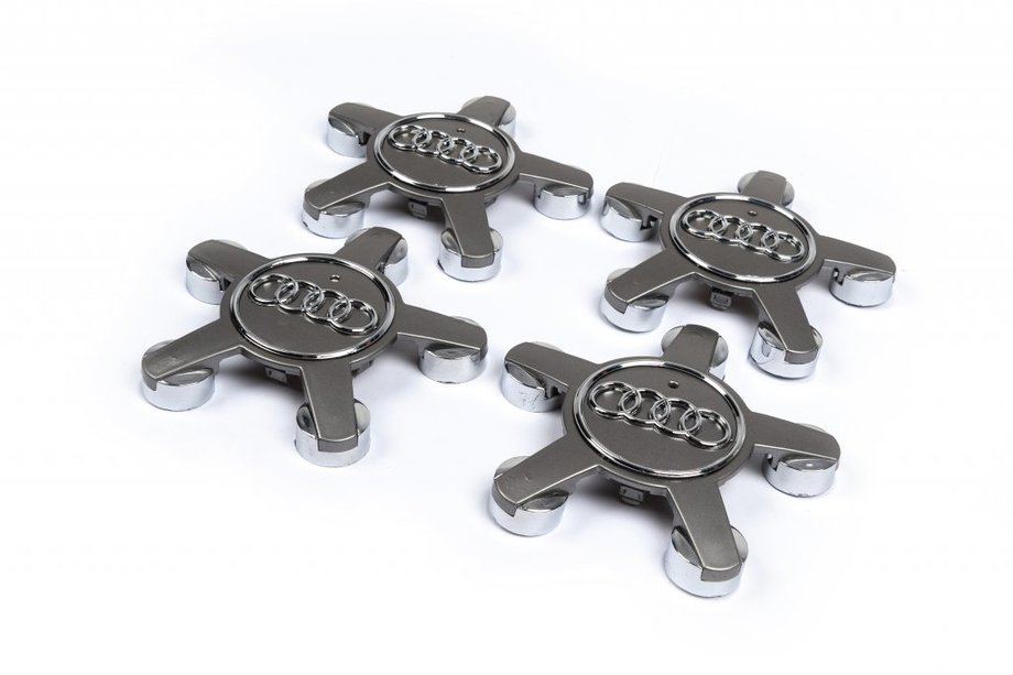 Audi Заглушки на диски Звезда (4 шт, ABS) Image