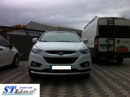 Hyundai IX-35 2010-2015 гг. Передняя Дуга ST008 (Нержавейка) фото 2