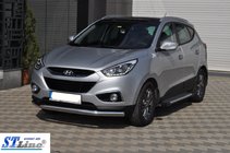Hyundai IX-35 2010-2015 гг. Передняя Дуга ST008 (Нержавейка) фото 5