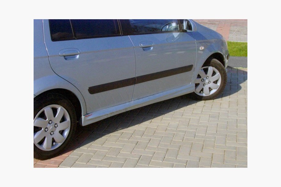 Hyundai Getz 2002- гг. Боковые пороги (грунтованные под покраску) Image