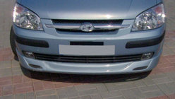 Hyundai Getz 2002- гг. Передняя нижняя накладка (под покраску) фото 3