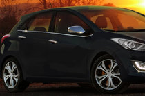 Hyundai I-30 2012-2017 гг. РАСПРОДАЖА! Молдинг бокового стекла (HB, нержавейка) фото 1