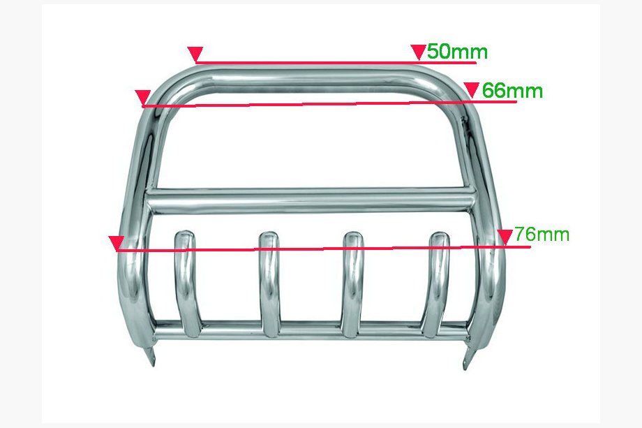 Land Rover Freelander II 2006–2014 гг. Кенгурятник QT006 (нерж. сталь) Image