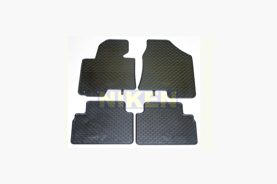 Hyundai IX-35 2010-2015 гг. Оригинальные резиновые коврики (4 шт, Doma) Image
