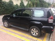 Toyota Land Cruiser Prado 120 2002-2009 гг. Рейлинги Skyport Black (2 шт) фото 1