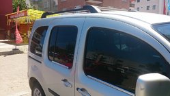 Renault Kangoo 2008–2020 гг. Оригинальные рейлинги с поперечинами (короткая база) фото 9
