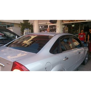 Ветровики SD/HB (4 шт., Sunplex Sport) Ford Focus II 2008-2011 гг. фото 4