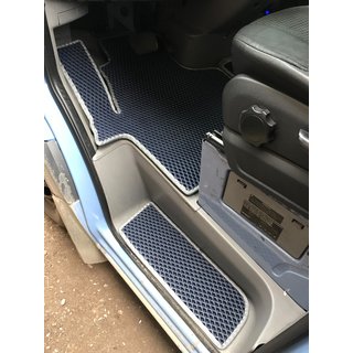 Коврики на пороги EVA (3 шт, черные) Mercedes Sprinter W906 2006–2018 гг. фото 1