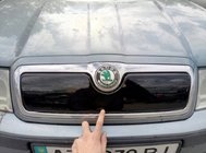 Skoda Octavia I Tour A4 1996-2010 гг. Зимняя решетка (верхняя) фото 5