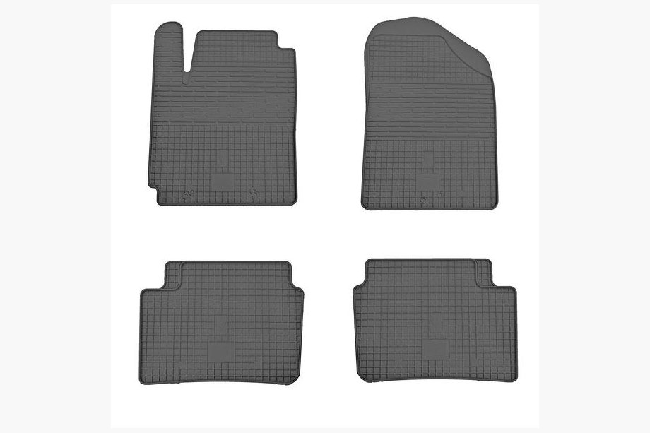 Kia Picanto 2004-2011 гг. Резиновые коврики (4 шт, Stingray Premium) Image