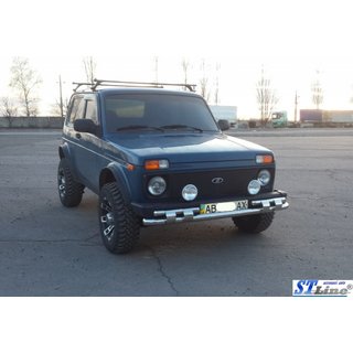 Передняя Дуга ST015 (Нержавейка) Lada Niva та Urban 1977- гг. фото 3