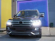 Toyota Land Cruiser 200 2007-2021 гг. Комплект обвеса 2016↗ (Modelista V3) Черный фото 1
