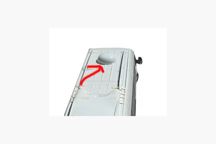 Mercedes Sprinter W906 2006–2018 гг. Накладка (под покраску) Image