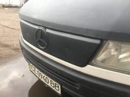 Mercedes Sprinter W901/902/903/904/905 1995–2006 гг. Зимняя накладка на решетку радиатора 1995-2000, Матовый фото 2