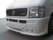 Volkswagen LT 1995-2006 гг. Накладка на передний бампер с 4 фарами (грунт под покраску) фото 2