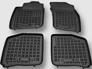 Volkswagen Caddy 2004-2010 гг. Резиновые коврики с бортиком (4 шт, RezavPlast) фото 1