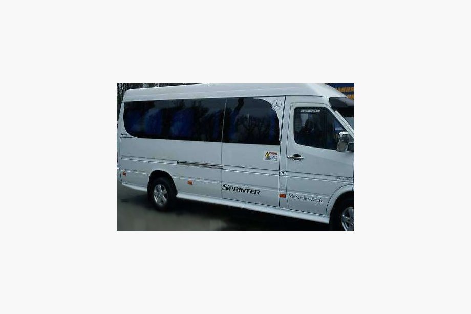 Mercedes Sprinter W901/902/903/904/905 1995–2006 гг. Боковые пороги (стекловолокно, грунтованные под покраску) Image