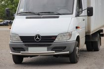 Mercedes Sprinter W901/902/903/904/905 1995–2006 гг. Передняя защита ST014 фото 1