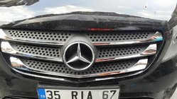 Mercedes Vito/V-class W447 2014- гг. Накладки на решетку 2014-2020 (5 шт, нержавейка) фото 9
