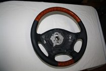 Mercedes Sprinter W906 2006–2018 гг. Руль (Кожа ↗ Дерево) фото 2