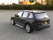 Volkswagen Touareg 2010-2018 гг. Боковые Подножки Allmond Grey (2 шт., Алюминий) фото 2