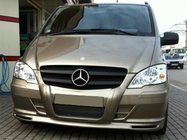 Mercedes Vito W639 2004-2014 гг. Передняя губа бампера (грунтованная под покраску) фото 1